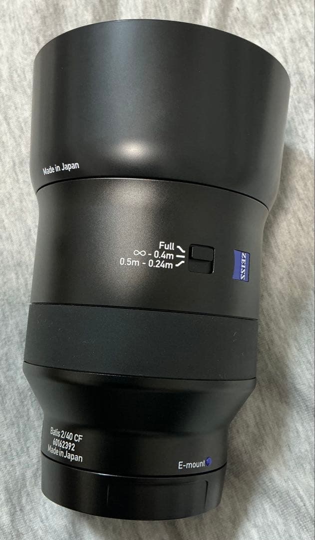 ZEISS Batis 40mm F2.0 Eマウント
