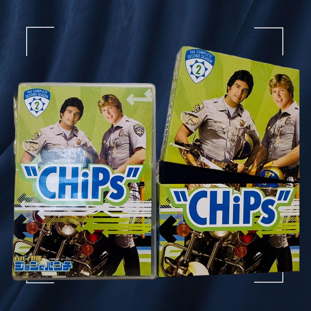【レア・美品】CHiPs 白バイ野郎ジョン&パンチ　2ndシーズン 特装版BOX