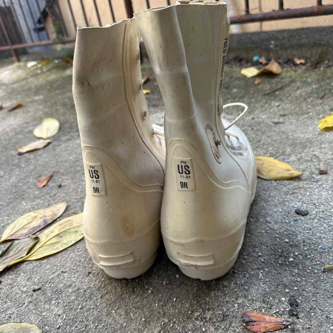 米軍 US.ARMY ミッキーブーツ バニーブーツ ラバーブーツ