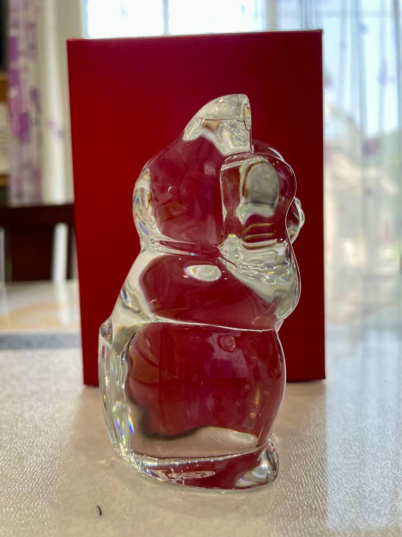 Baccarat ガラス製招き猫