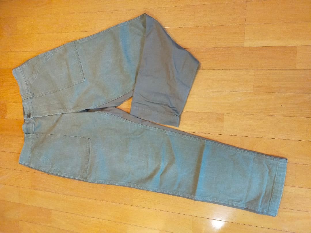 【希少】ナイジェルケーボン　ベイカーパンツ ツートン HBT 裏表切り替え