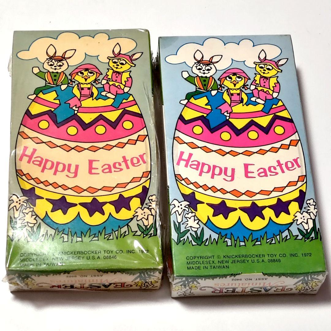 美品✨ ビンテージ ラグドール 箱入り　ペア イースターバニー ニッカーボッカー