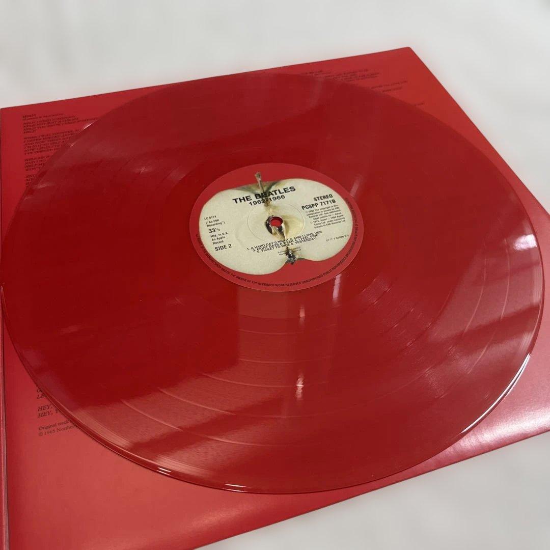 【LPレコード】ビートルズ 赤盤 青盤 限定盤