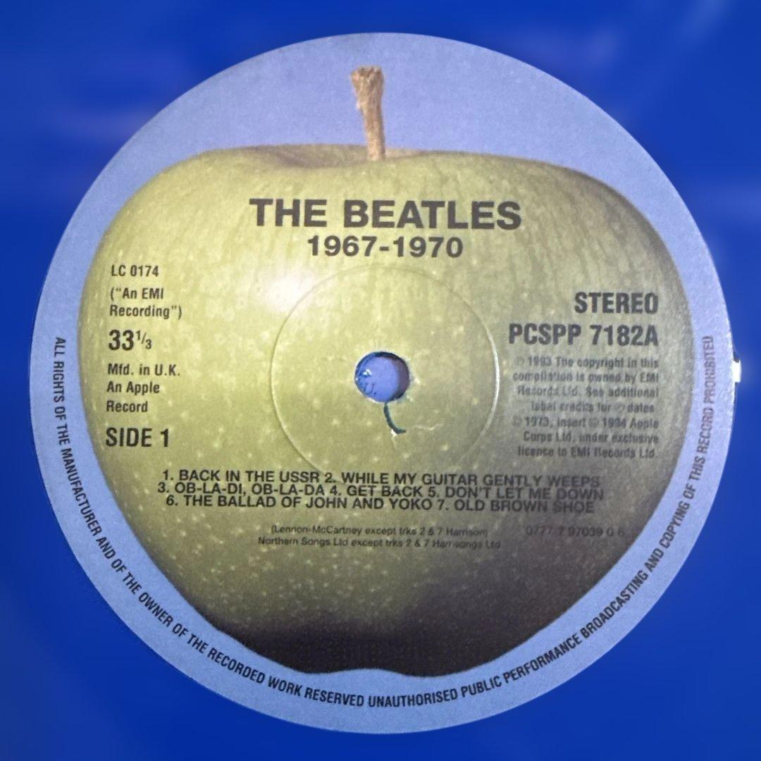 【LPレコード】ビートルズ 赤盤 青盤 限定盤