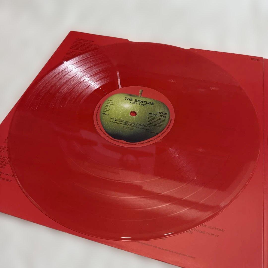 【LPレコード】ビートルズ 赤盤 青盤 限定盤