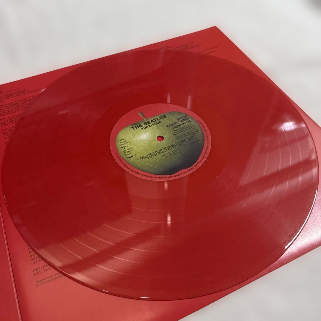 【LPレコード】ビートルズ 赤盤 青盤 限定盤