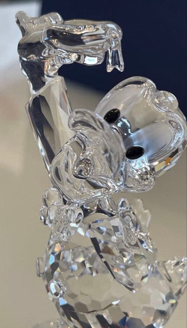 ⭐️新品同様廃盤品⭐️スワロフスキー クリスタル ディズニー 『ドナルドダック』