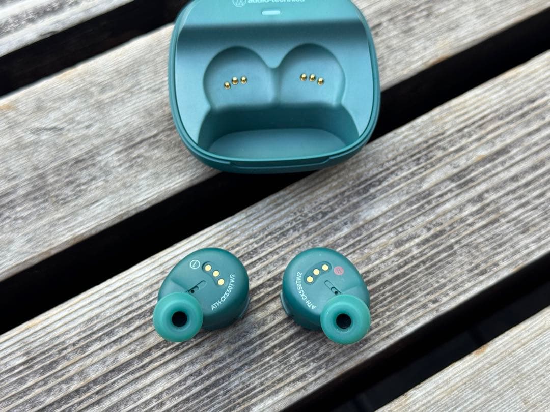 オーディオテクニカ ATH-CKS50TW2　グリーン　訳あり