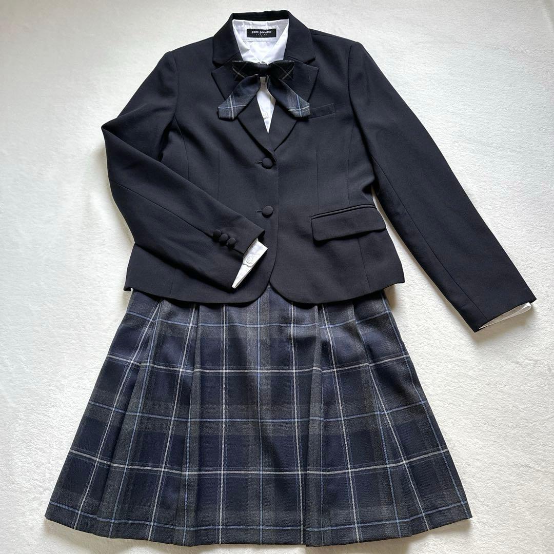 ポンポネットジュニア　卒服　受験　セレモニー　L 160 pom ponette