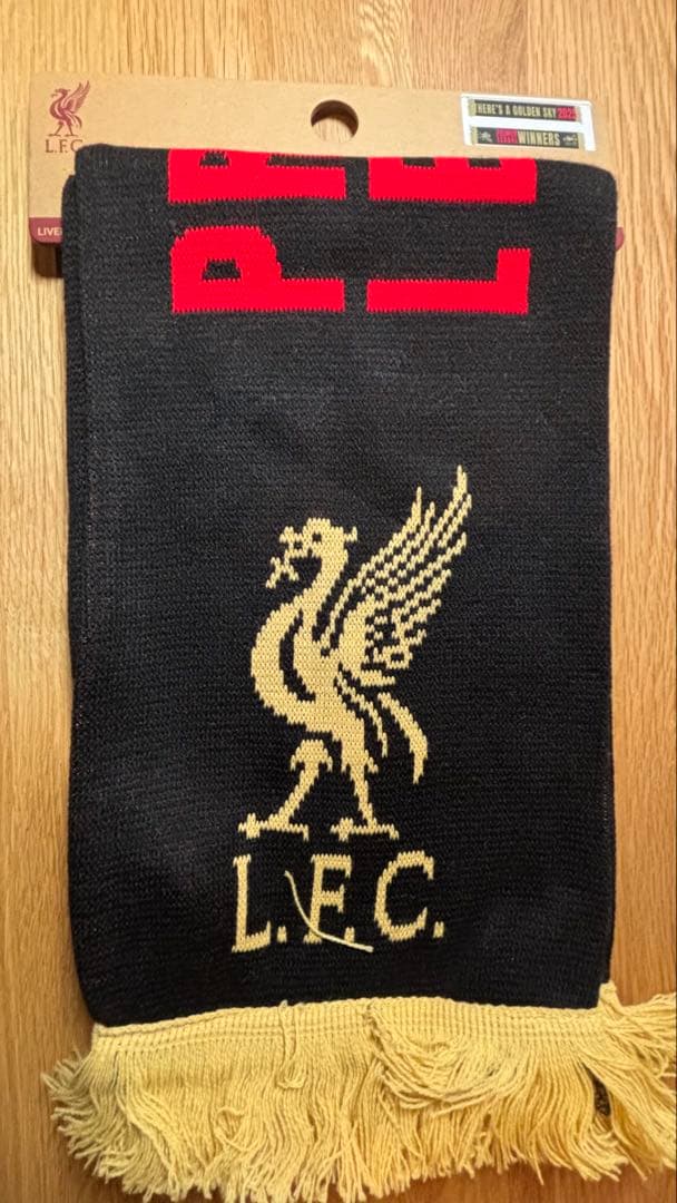 【優勝記念品/日本未発売】 リバプール チャンピオン 24/25 ゴールド