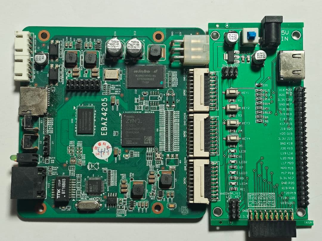 ZYNQ7010 EBAZ4205 Linux FPGA開発ボード