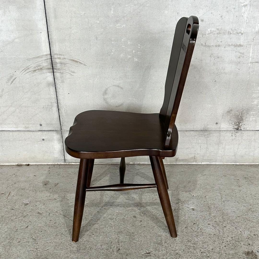 ✦karimoku✦ カリモク RUSTIC チェア／ニング 椅子／昭和レトロ