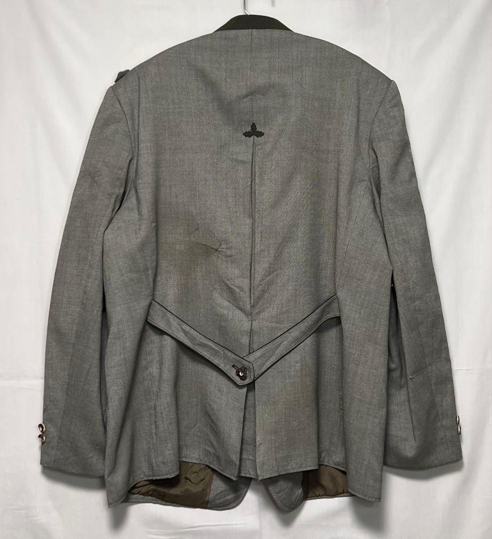 LODEN FREYグレーチロリアンスタンドカラージャケット サイズ28
