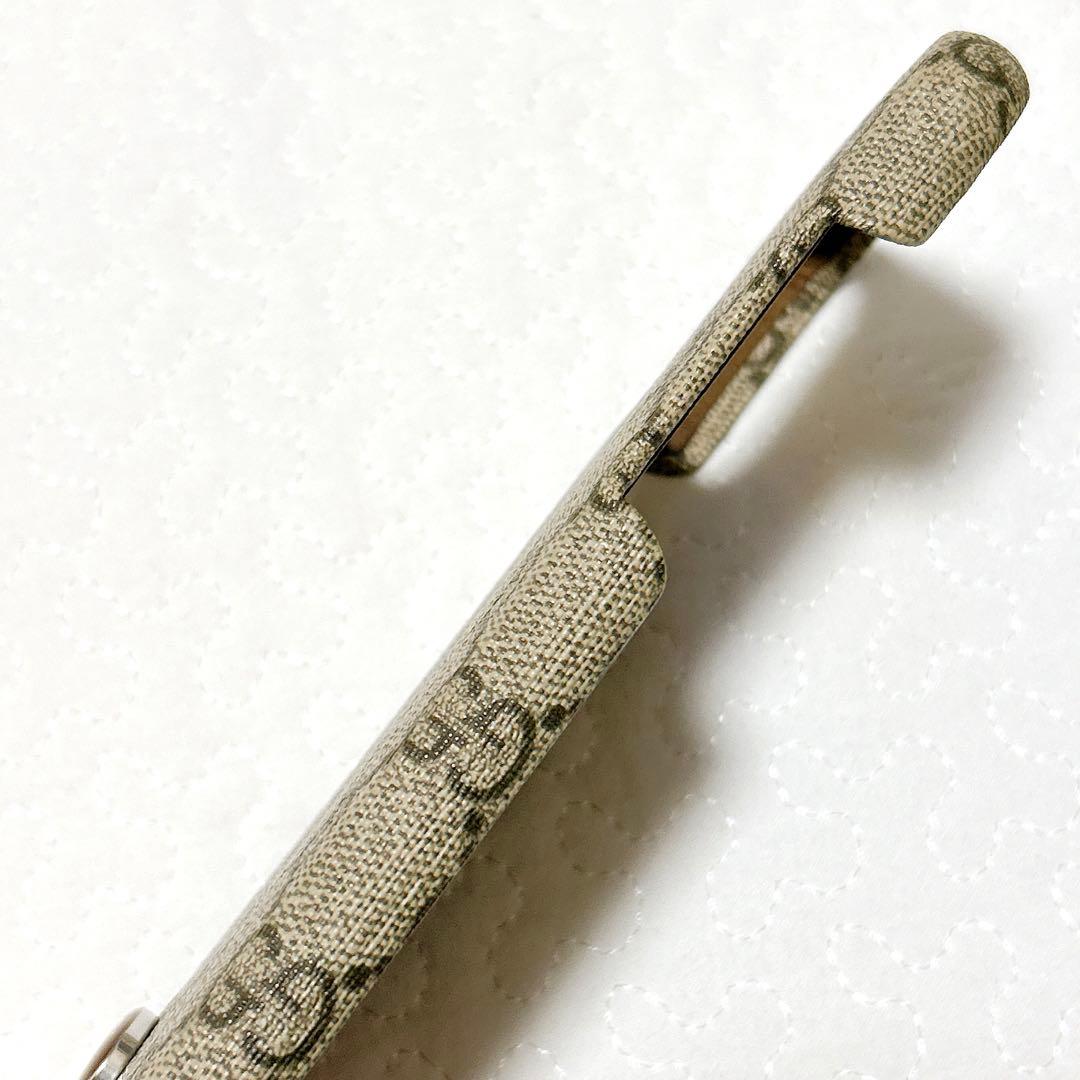 美品 グッチ GGスプリーム GUCCI iPhone 12 Pro Max