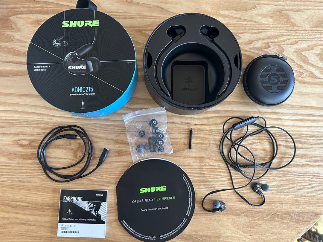 SHURE AONIC215 有線イヤフォン