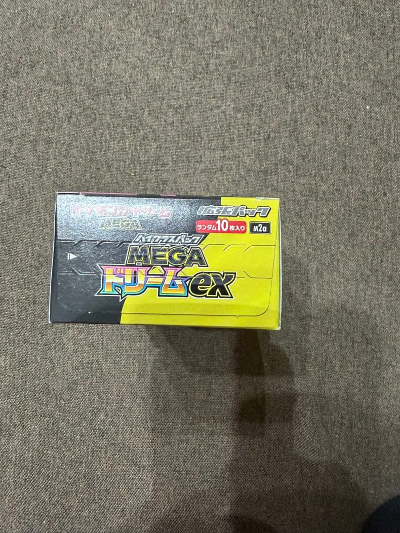 ポケモンカードゲーム MEGAドリームex BOX シュリンク無し