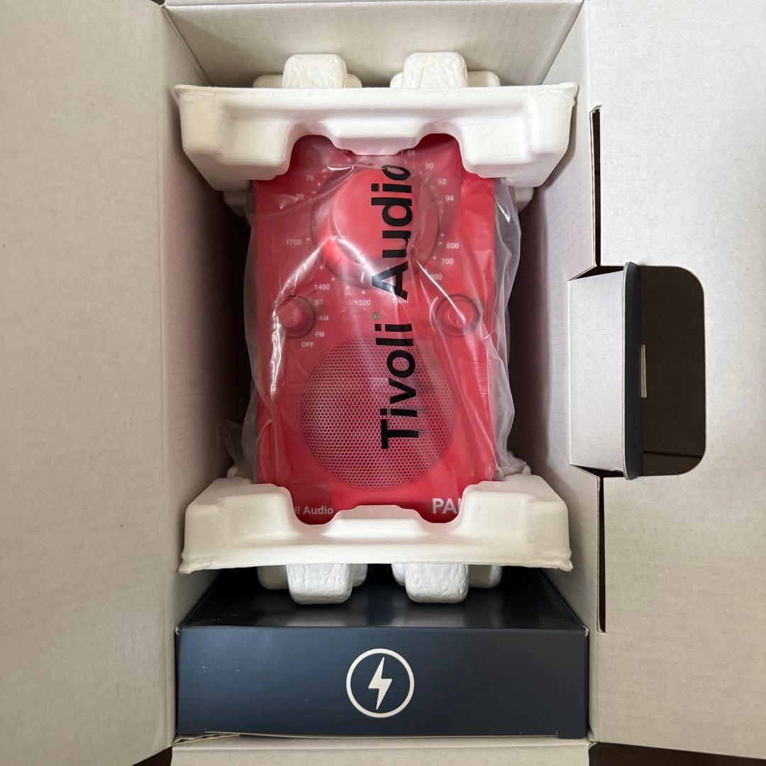 Tivoli Audio Bluetooth スピーカー PAL BT レッド