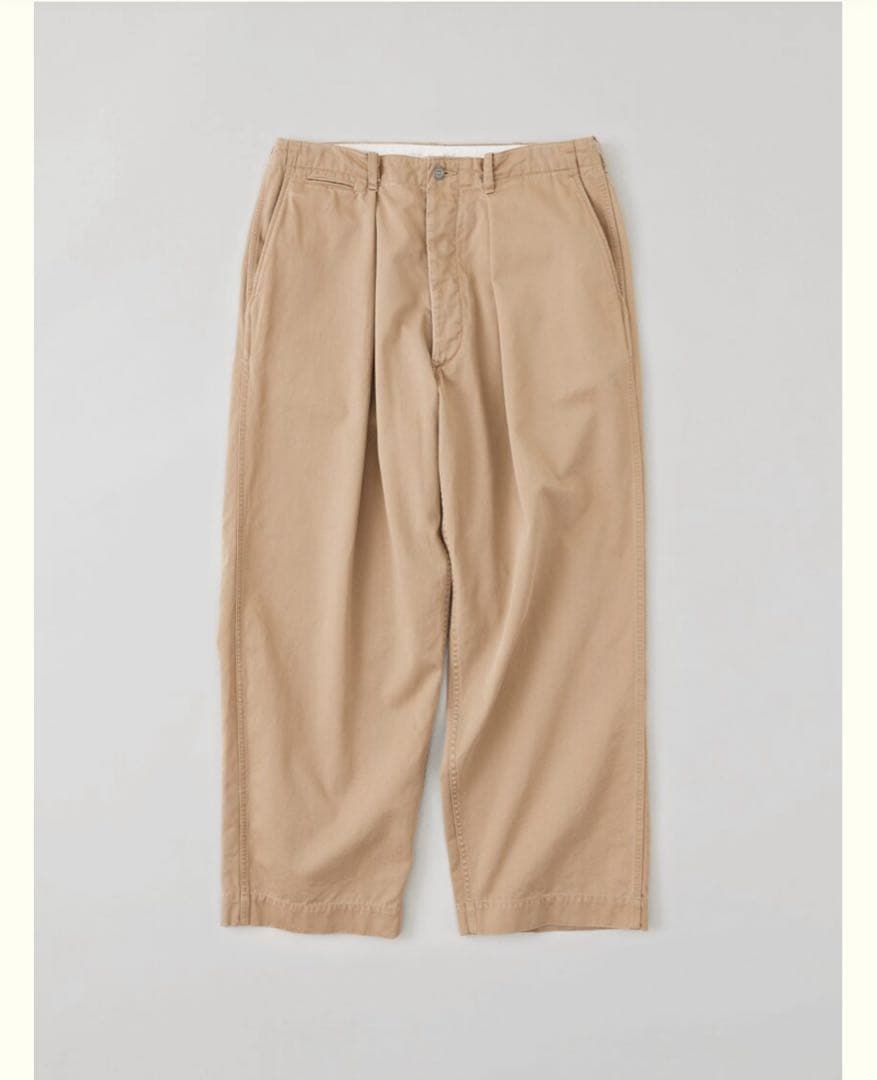 25AW NICENESS ALBARNアルバーン (チノトラウザー ) S