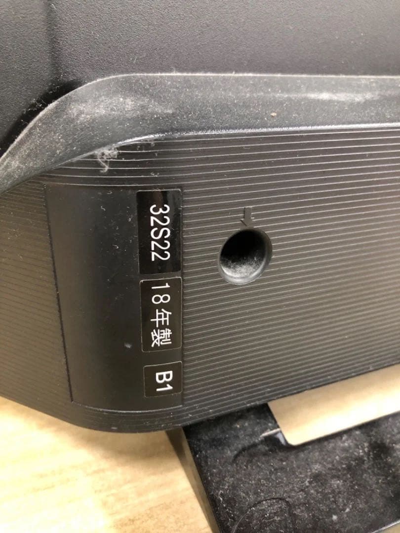 TOSHIBA 32型液晶テレビ 32S22 2018年製 リモコン無し