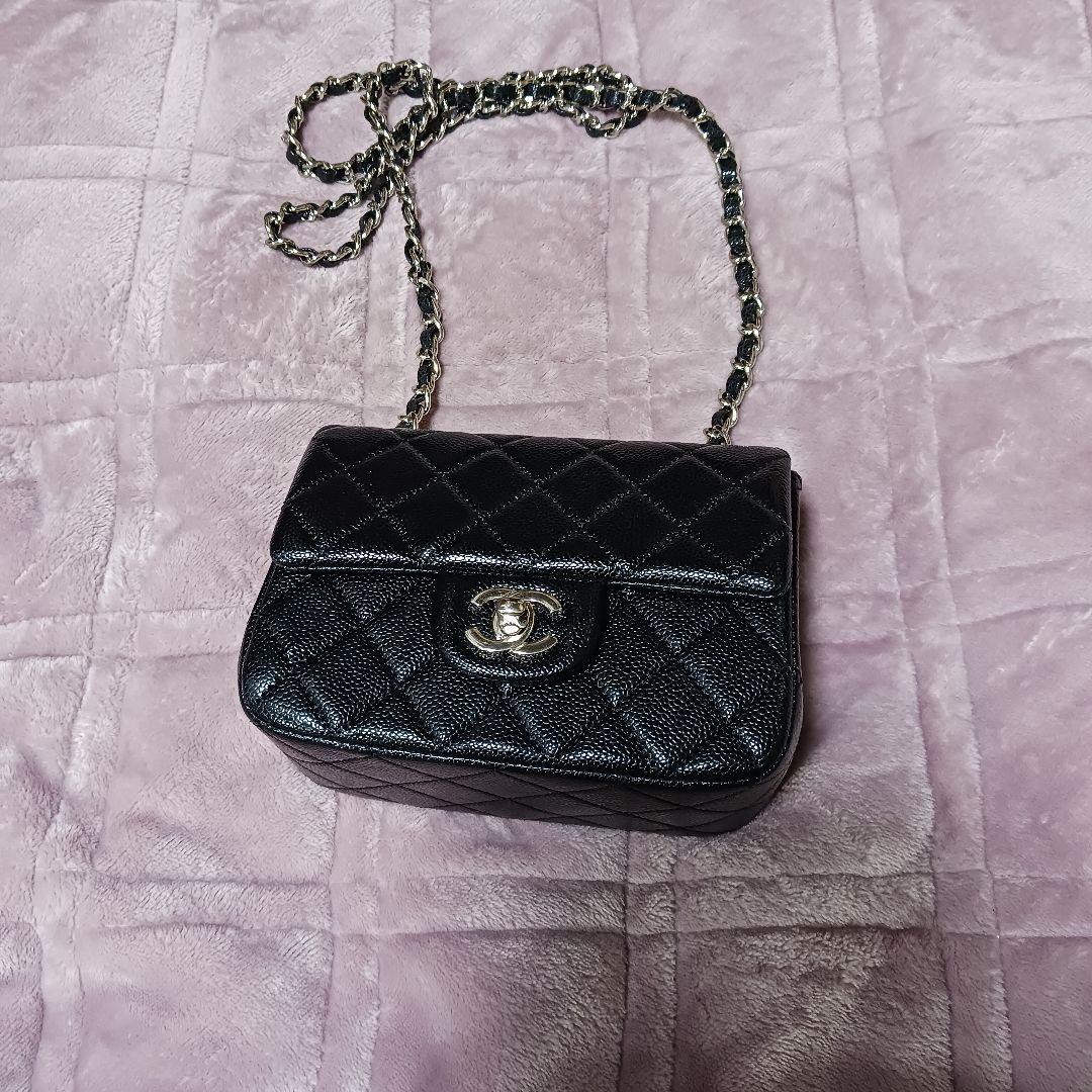 シャネル　ノベルティ品　ショルダーバッグ　ブラック
