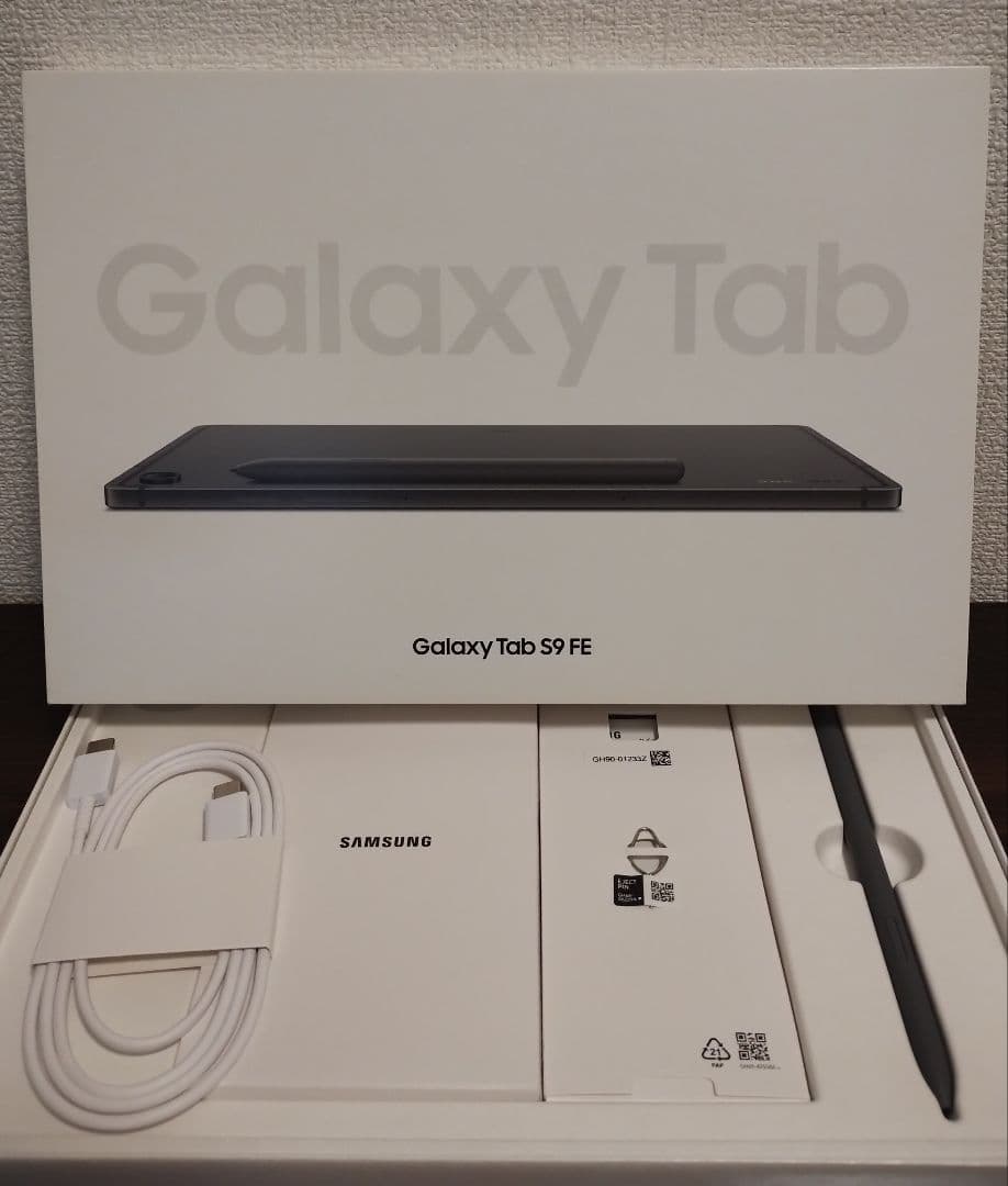 【未使用に近い・極上美品】Galaxy Tab S9 FE 付属品完備