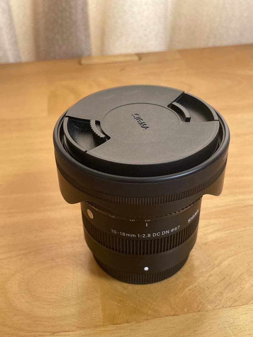 SIGMA 10-18mm F1:2.8 DC DN レンズ　富士Xマウント
