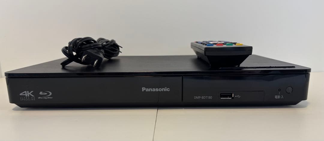 Panasonic 4K ブルーレイプレーヤー DMP-BDT180