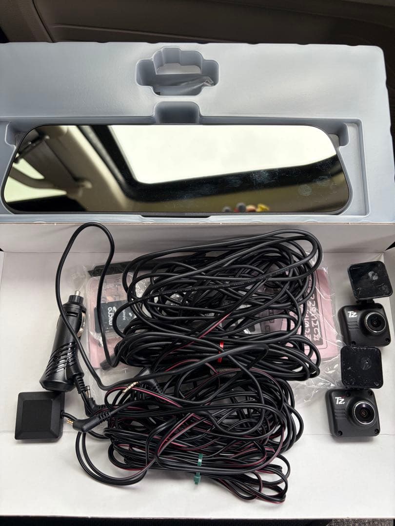 TZ電子インナーミラー型ドライブレコーダー　TZ-D203MW