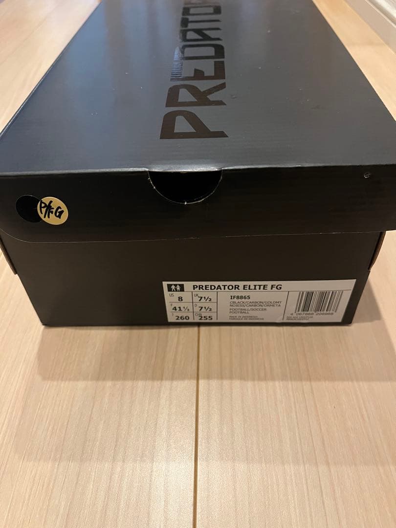 Adidas Predator Elite FG 26.0cm ブラック