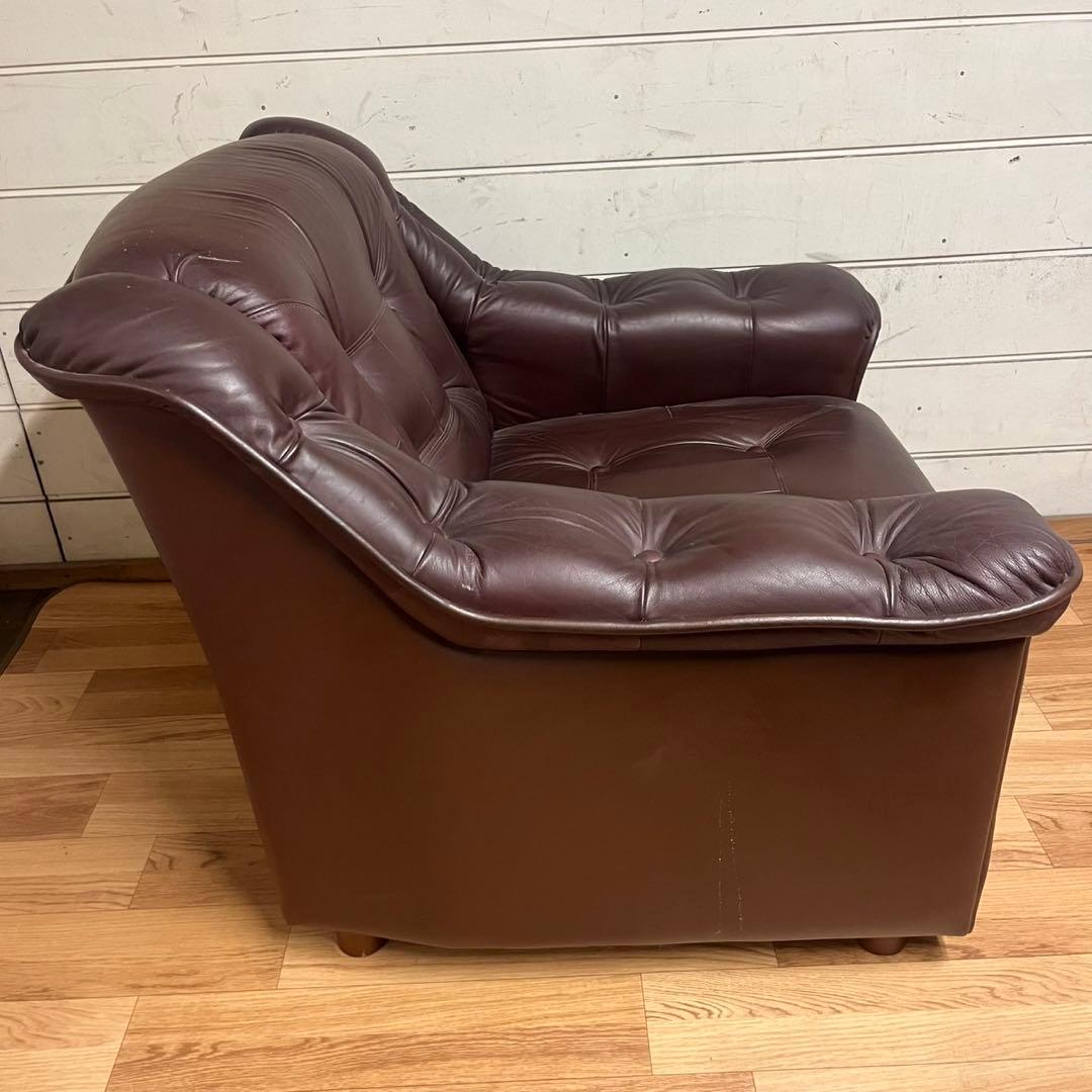 富士ファニチア　ポールスター　1人掛けソファ　個別注文品　レア商品　1/2