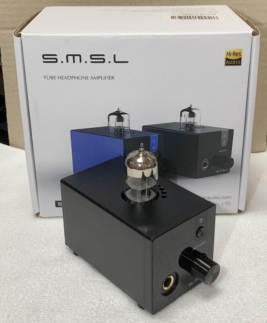 S.M.S.L SP100 真空管ヘッドフォンアンプ(6N3真空管使用)