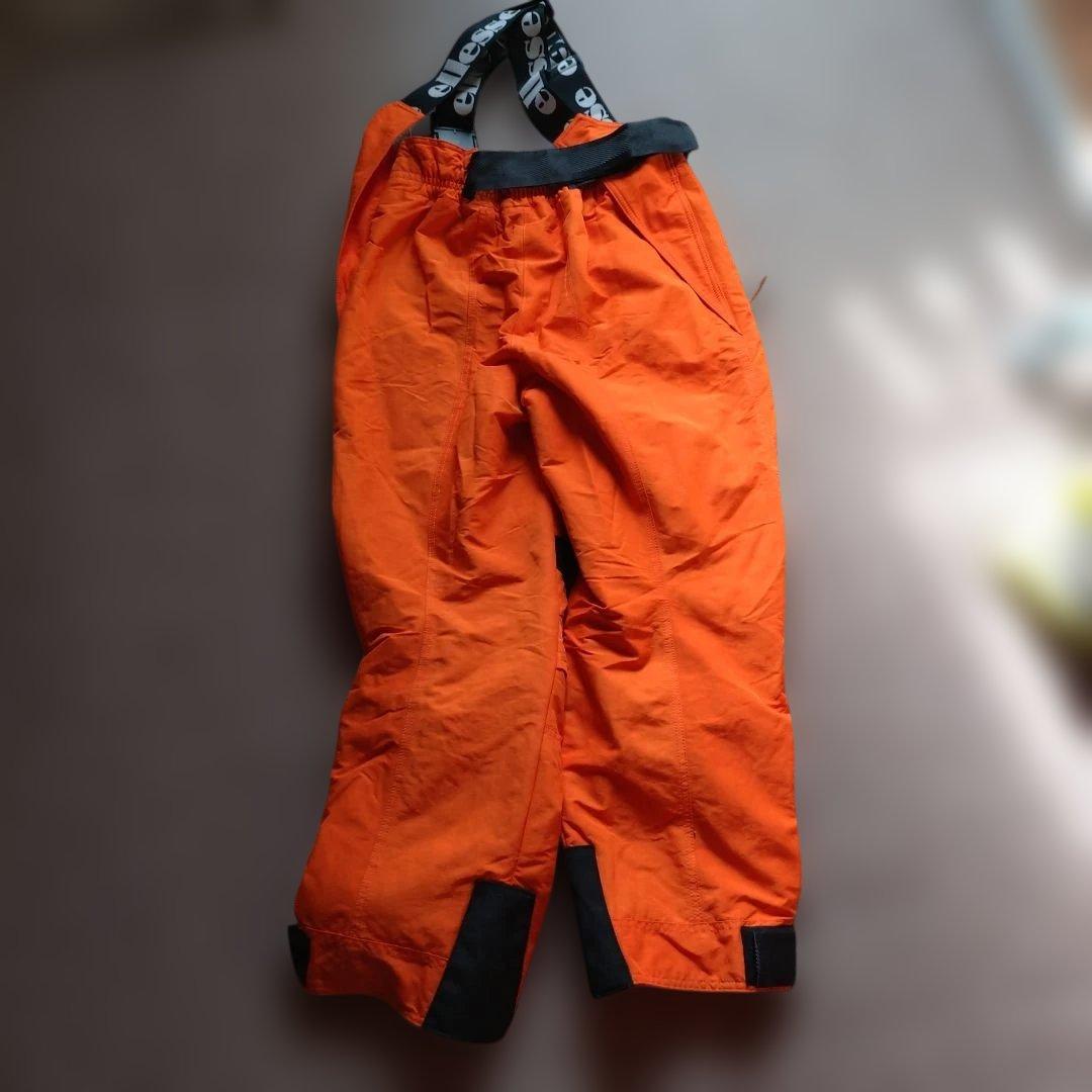 松*様 ellesse オレンジ 防水ジャケット・パンツセット、スキー、スノボー