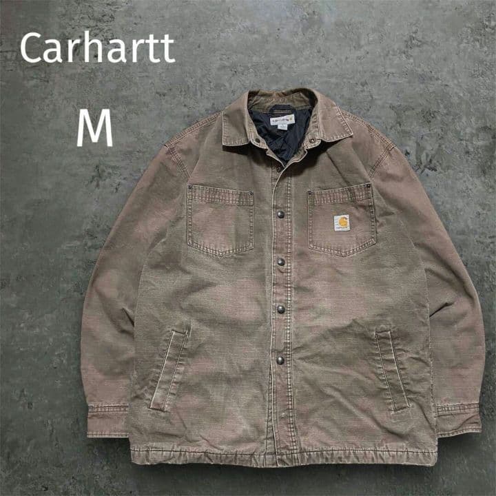 Carhartt ワークジャケット チョアコート系 ダック M ゴール
