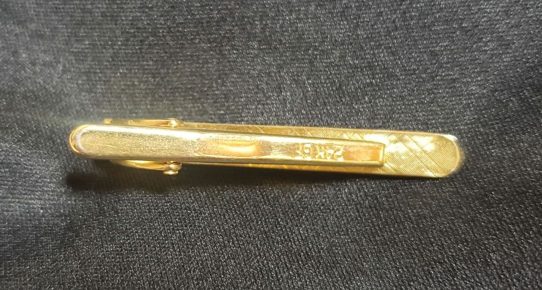 カルティエ24KGFネクタイピン