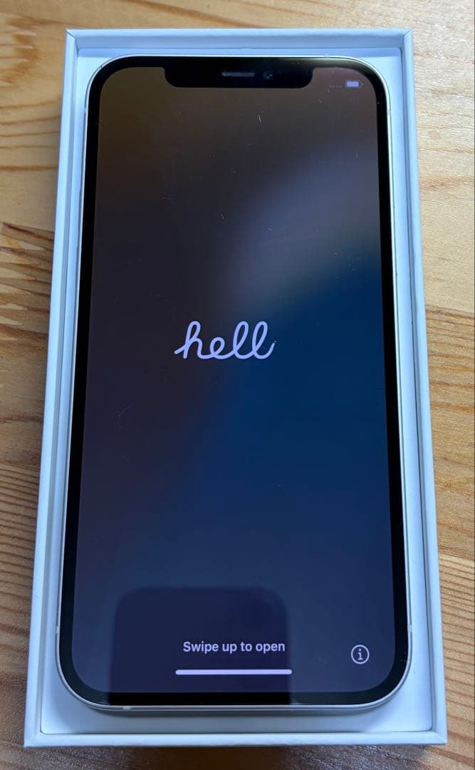 【SIMフリー】iPhone 12 ホワイト 64GB ★バッテリー74%