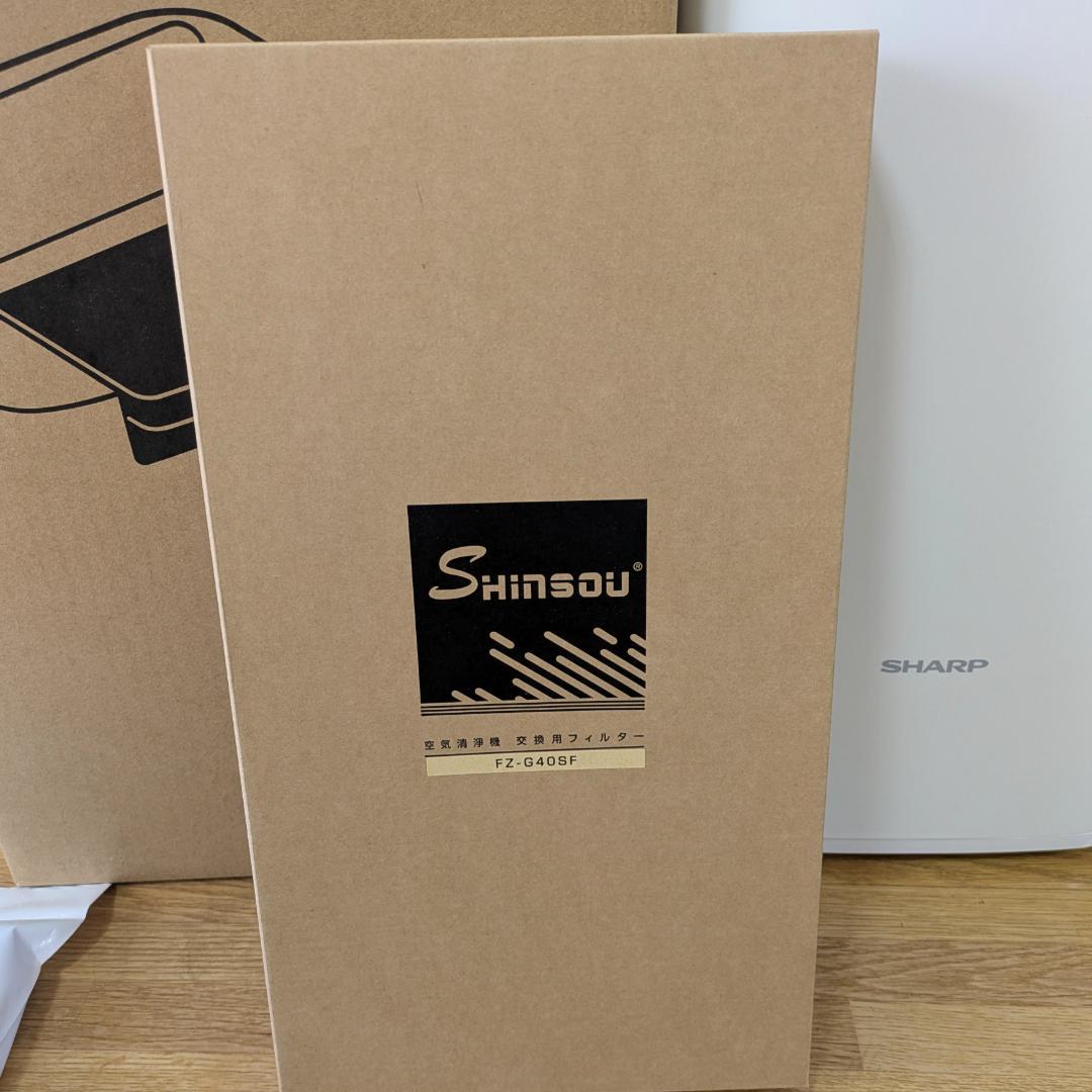 M*i様 美品 SHARP シャープ KI-RS40-W 加湿空気清浄機 202