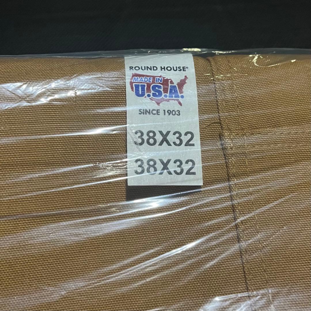 ROUND HOUSE USA製ダブルニーペインターパンツ 新品、未使用品