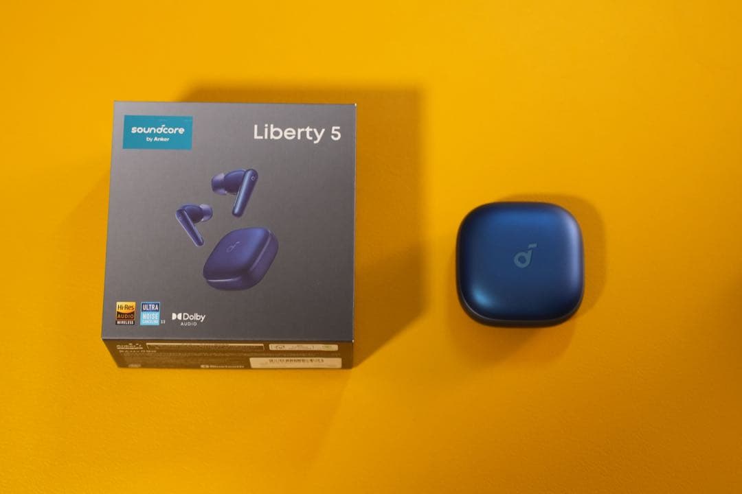 soundcore Liberty 5 ワイヤレスイヤホン 青
