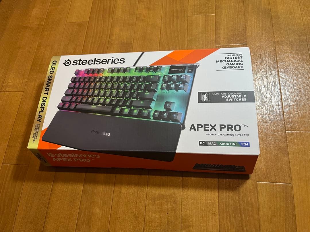 SteelSeries Apex Pro TKL 日本語配列　ラピッドトリガー