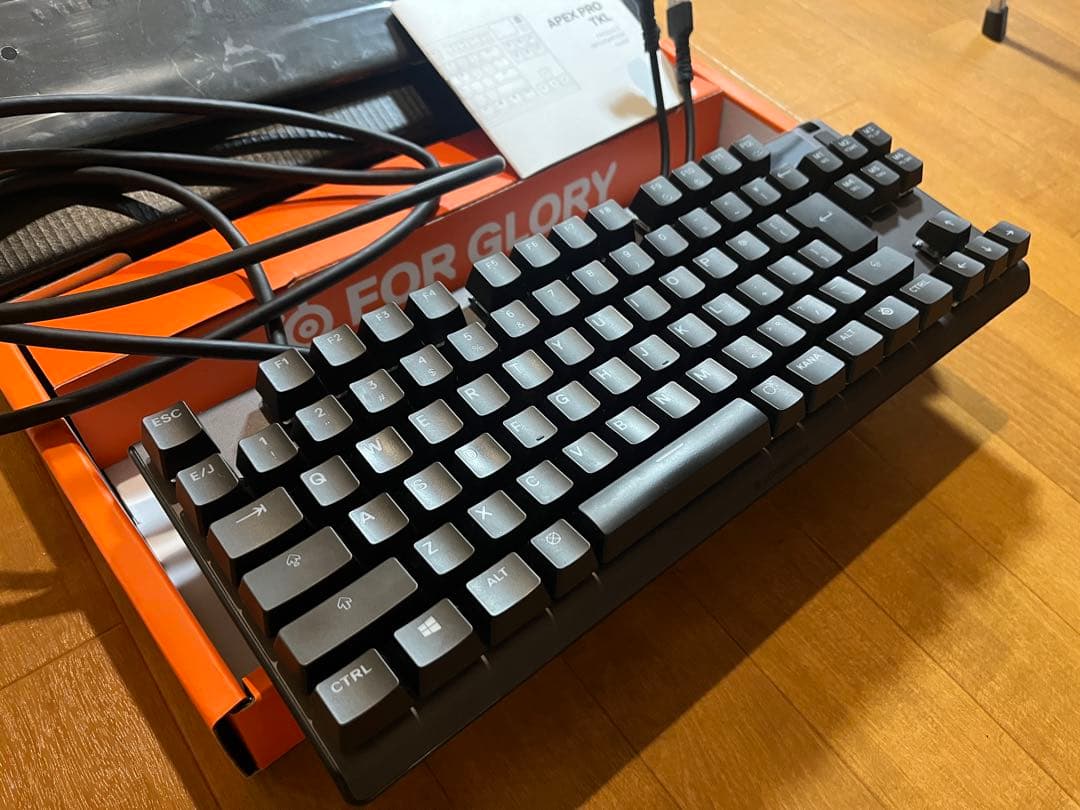 SteelSeries Apex Pro TKL 日本語配列　ラピッドトリガー
