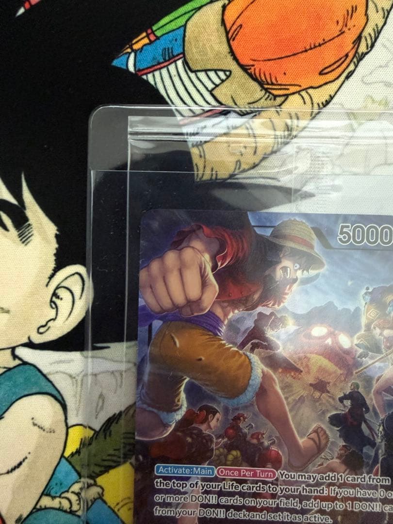 モンキー・D・ルフィ　PSAマガジン　プロモ 英語版