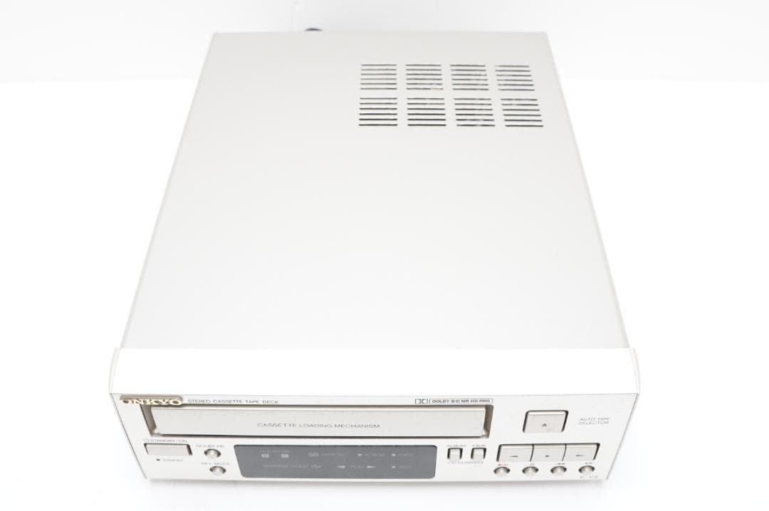 動作　ONKYO K-V3 ステレオカセットテープデッキ