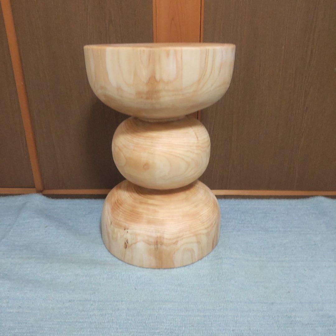 サンタナさん専用丸太椅子スツール
