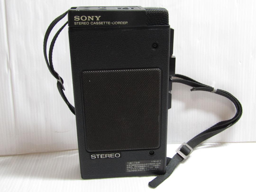 B0649 SONY ステレオカセットレコーダー TCS-300 ジャンク