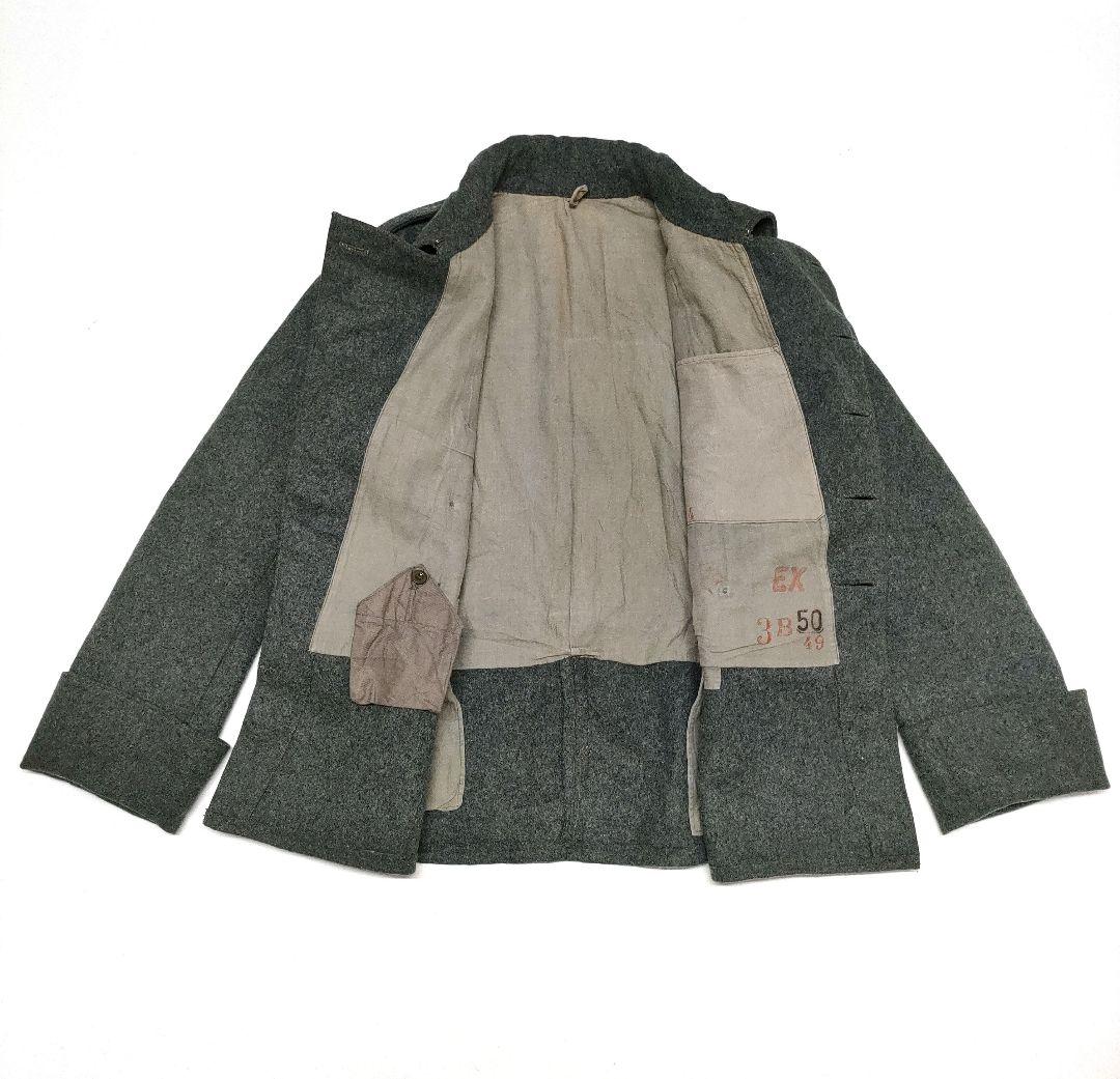 40s ヴィンテージ スイス軍 ウールコート ミリタリー ワークジャケット