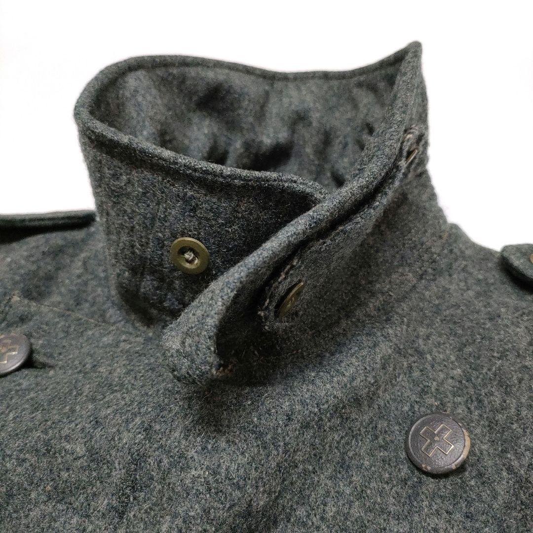 40s ヴィンテージ スイス軍 ウールコート ミリタリー ワークジャケット