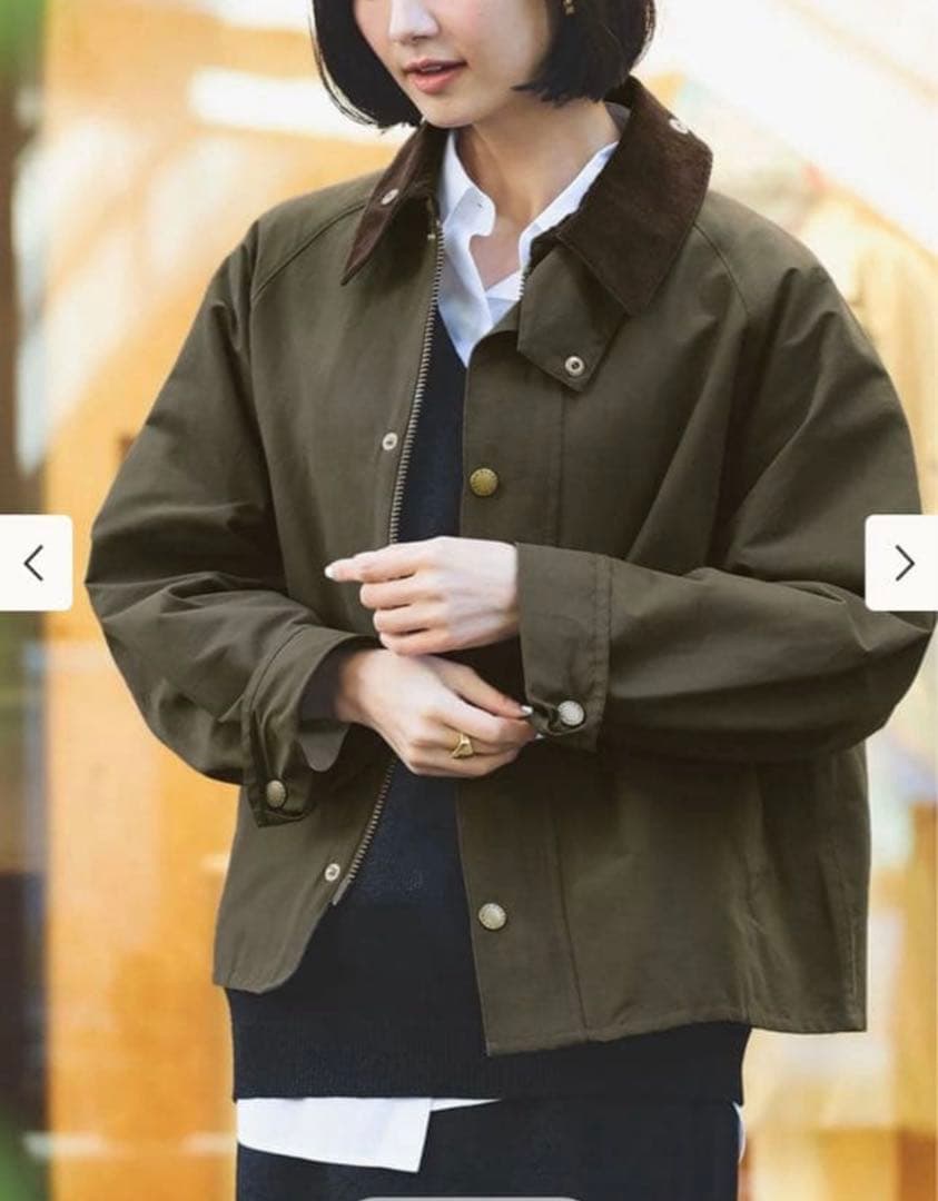 別注　Barbour Transport グログラン ジャケット　ビームス　3