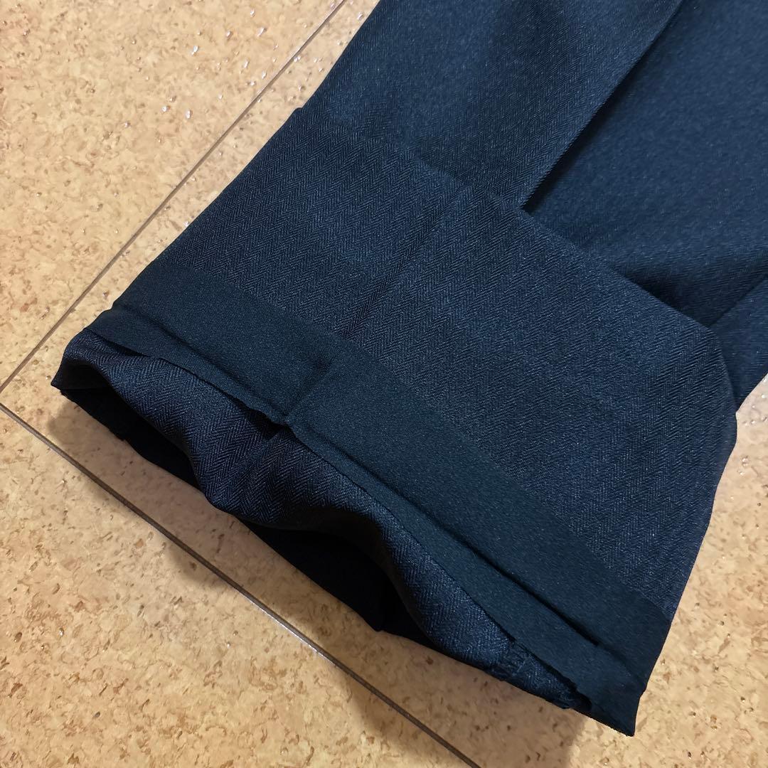 極美品　voww　165A 卒服　ブラック　スーツセット5点　タキヒョー　黒