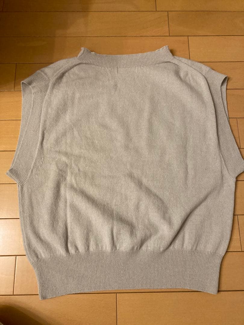 MARGARET HOWELL グレー ニットベスト