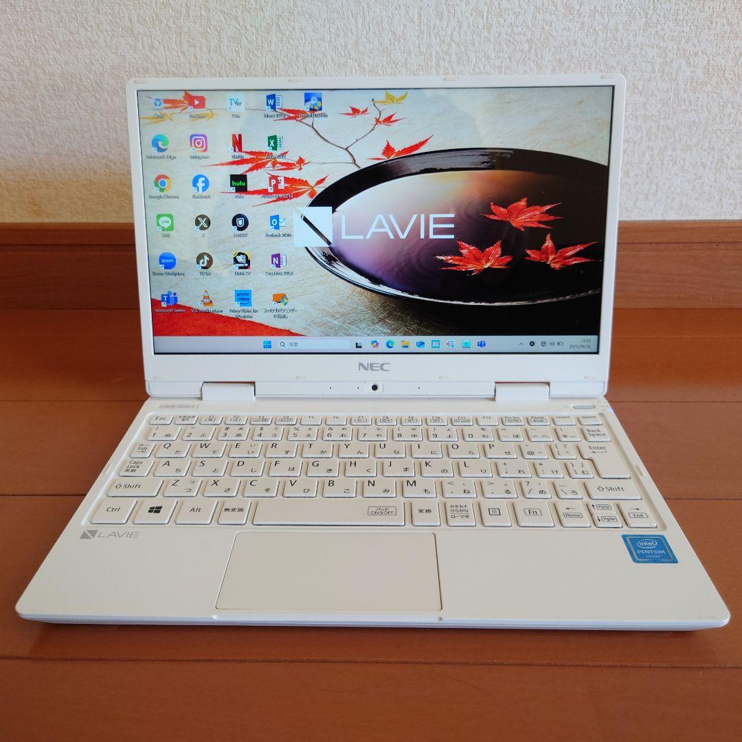 設定済✨️コンパクトPC✨️NEC LAVIE✨️Win11オフィス付き